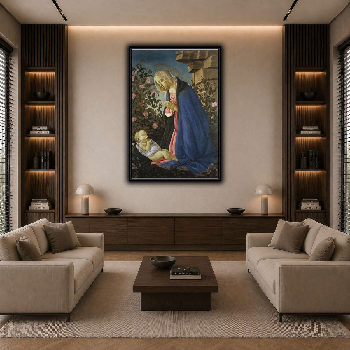 9 dark neutral-living room
