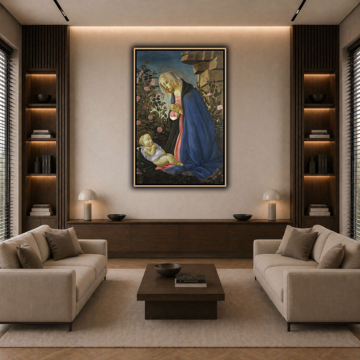 9 dark neutral-living room