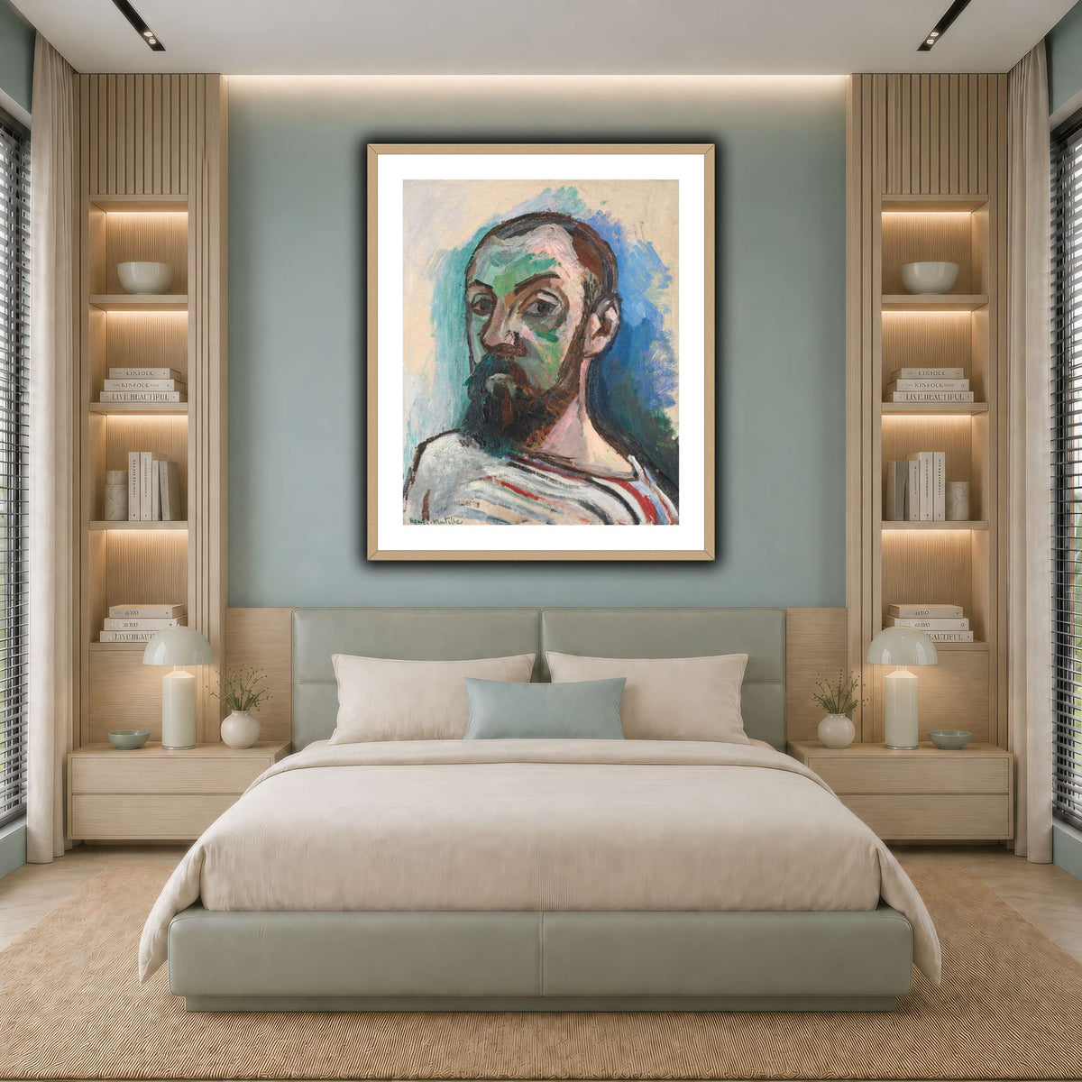 Autoportrait,_Henri_Matisse cool-bedroom