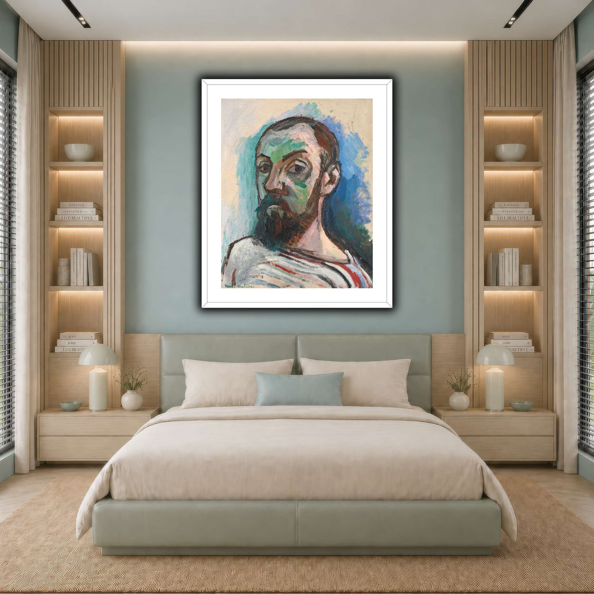 Autoportrait,_Henri_Matisse cool-bedroom