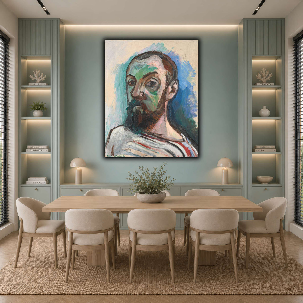 Autoportrait,_Henri_Matisse cool-dining