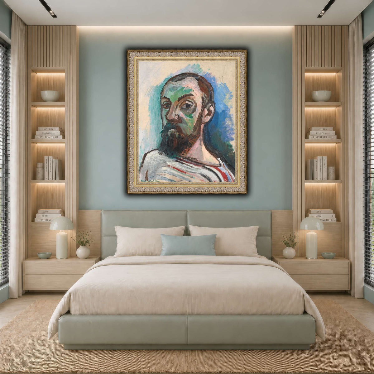 Autoportrait,_Henri_Matisse cool-bedroom