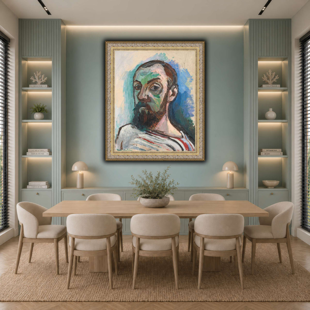 Autoportrait,_Henri_Matisse cool-dining