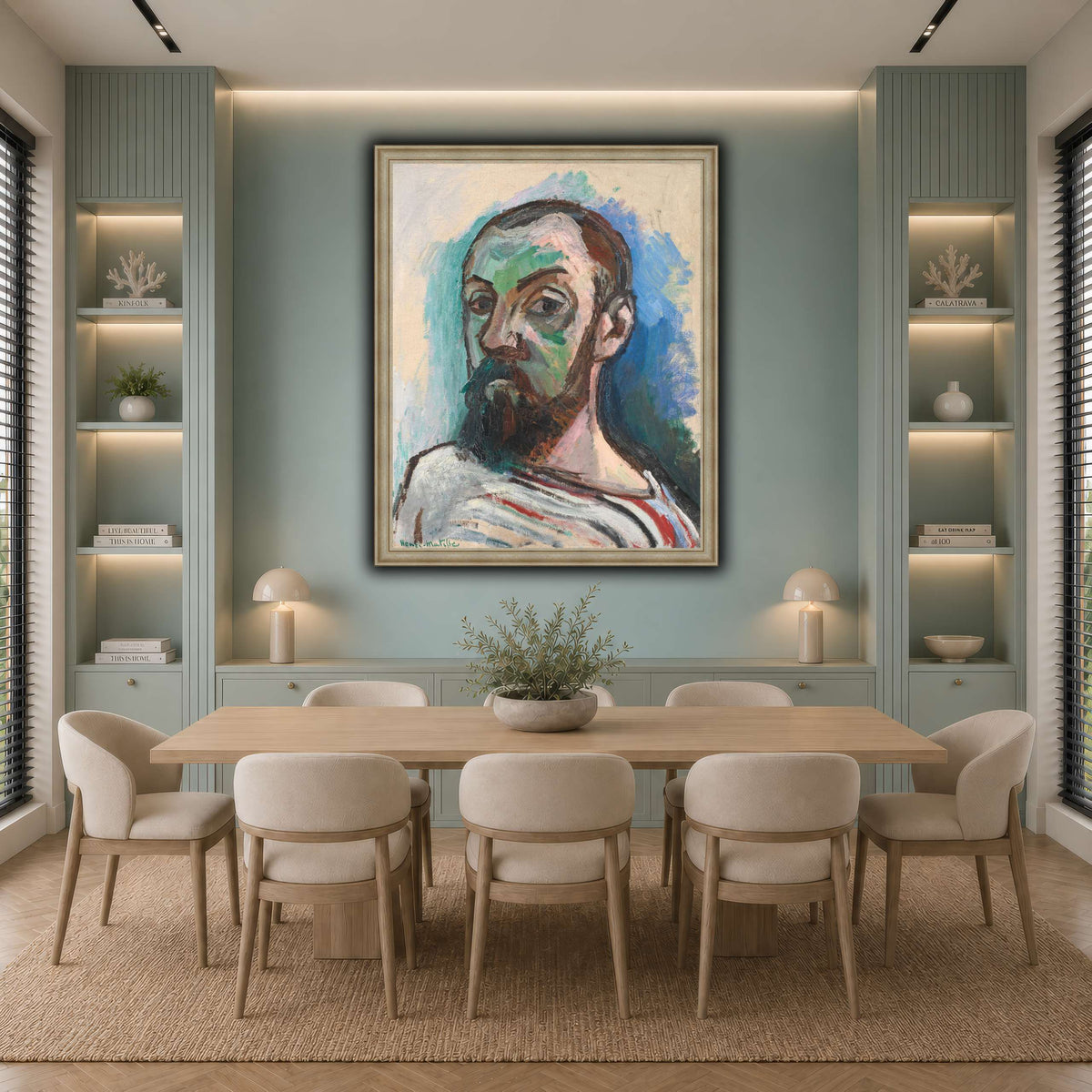 Autoportrait,_Henri_Matisse cool-dining