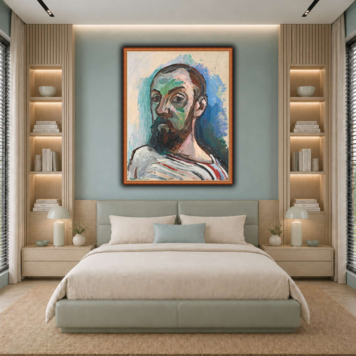 Autoportrait,_Henri_Matisse cool-bedroom