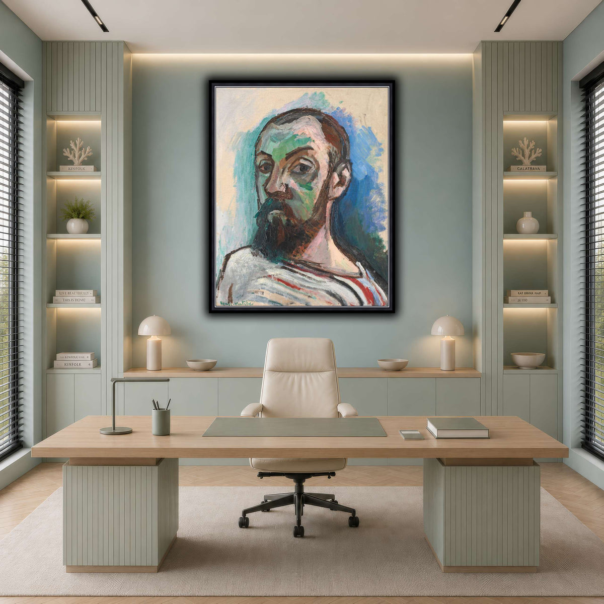 Autoportrait,_Henri_Matisse cool-office