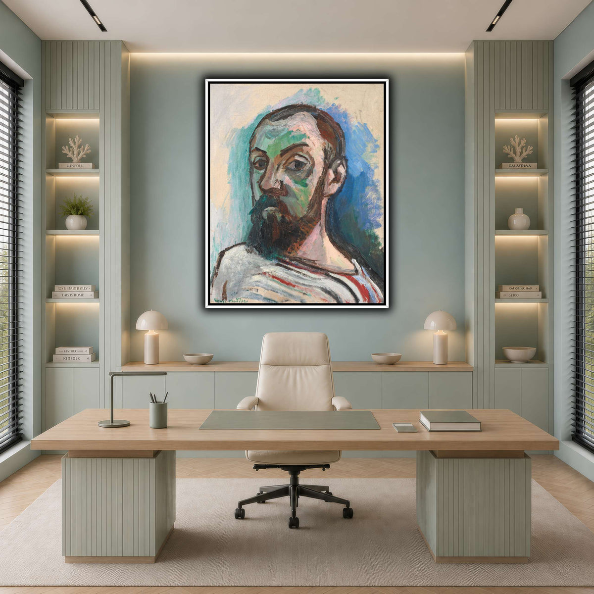 Autoportrait,_Henri_Matisse cool-office