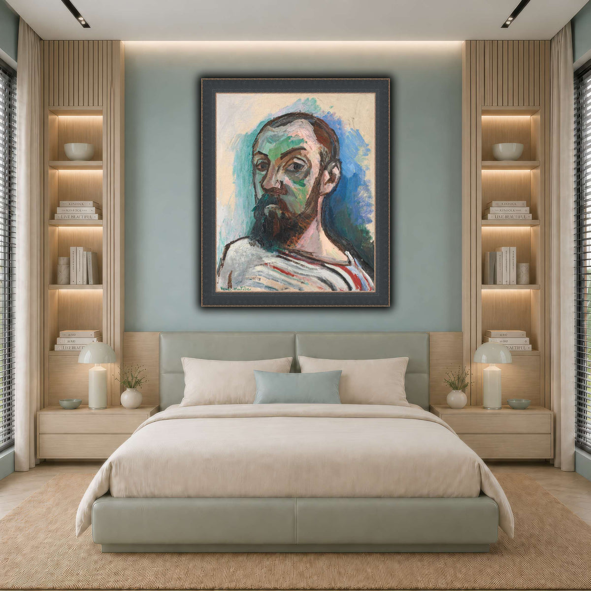 Autoportrait,_Henri_Matisse cool-bedroom