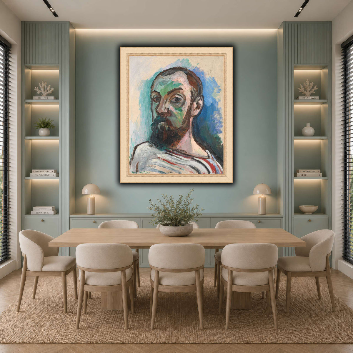 Autoportrait,_Henri_Matisse cool-dining