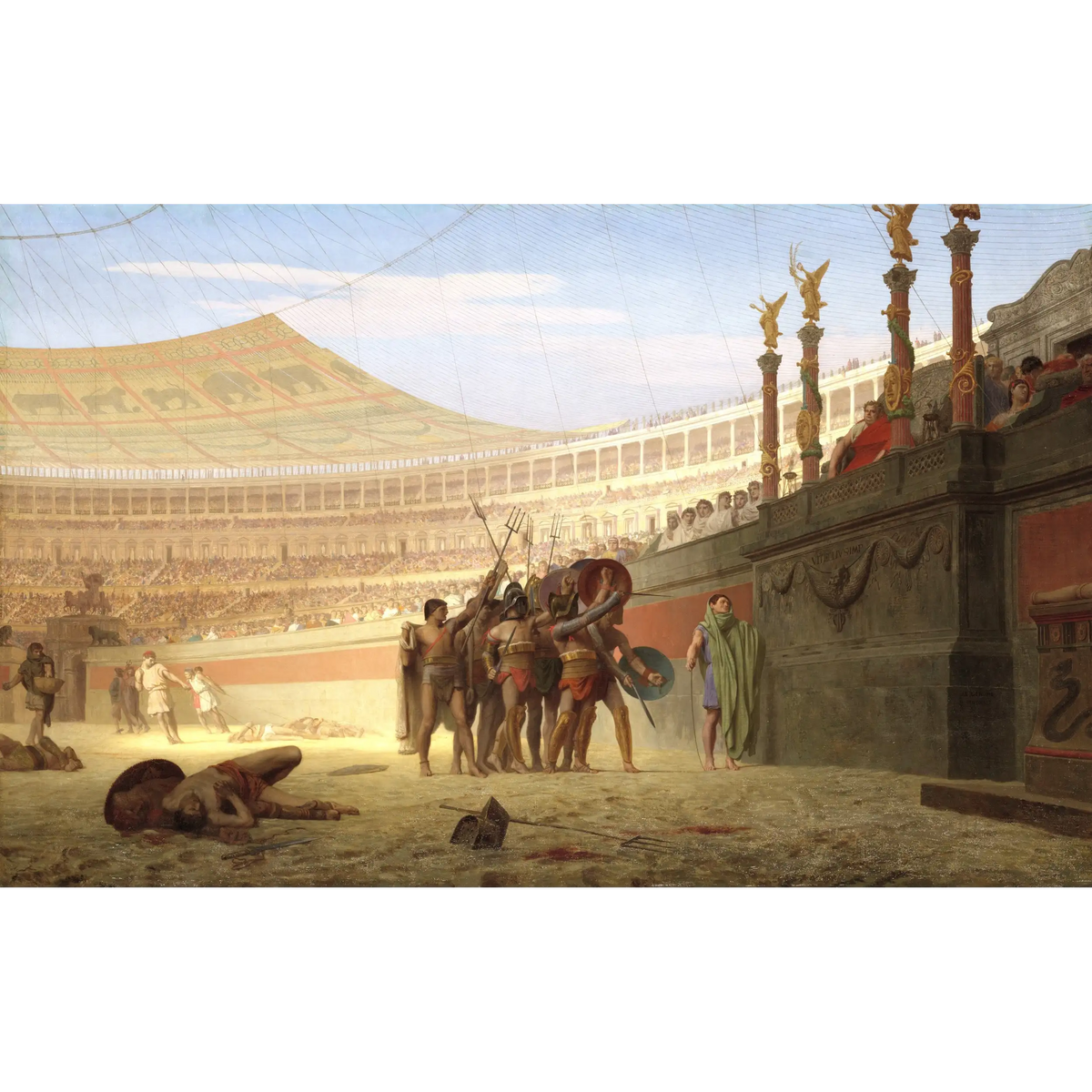 Ave_Caesar_Morituri_te_Salutant_Jean-Léon_Gérôme