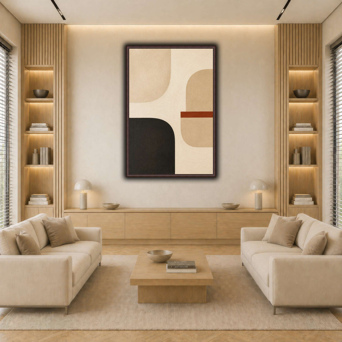 Balanced Silence light neutral-living room