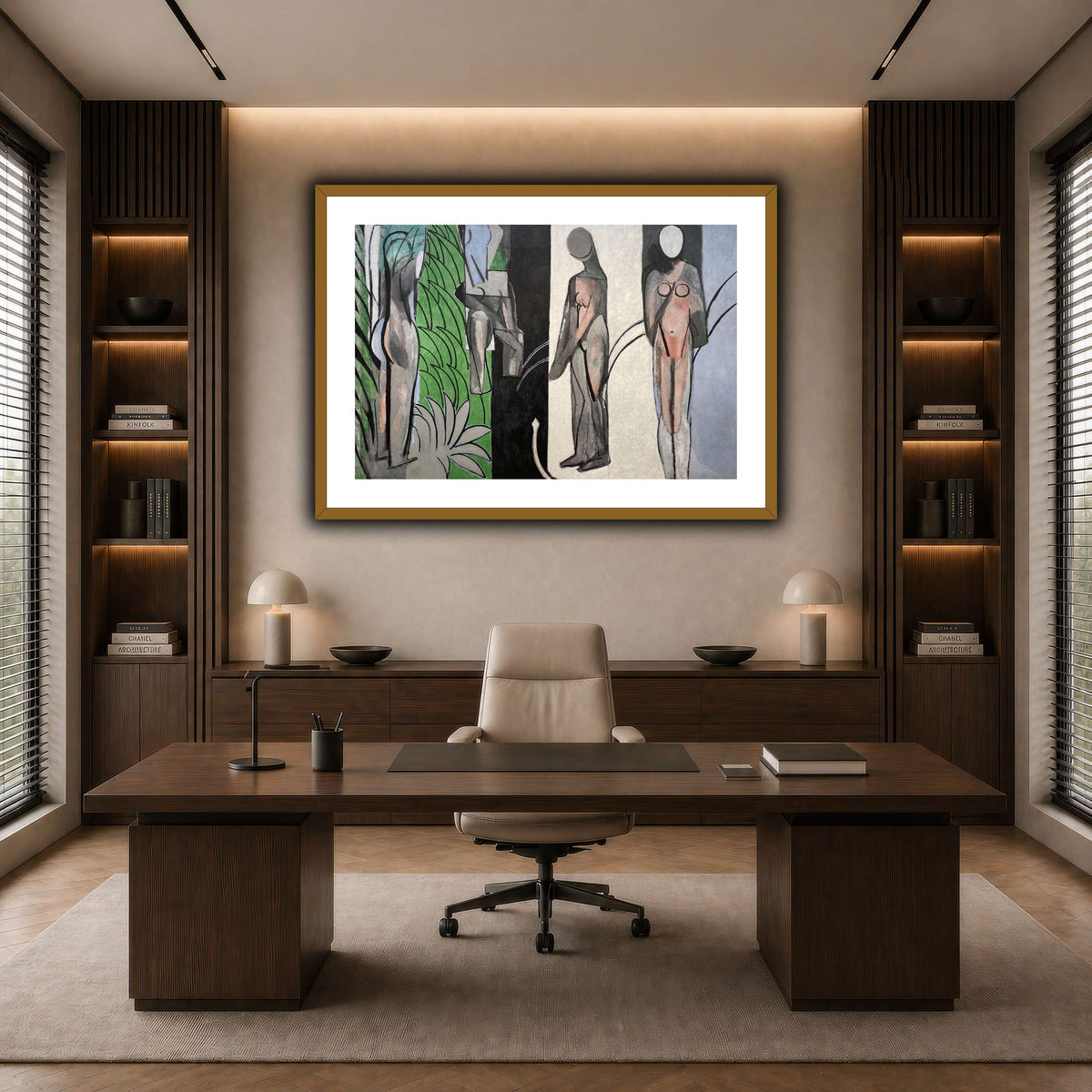 Bathers_by_a_River_Henri_Matisse dark neutral-office