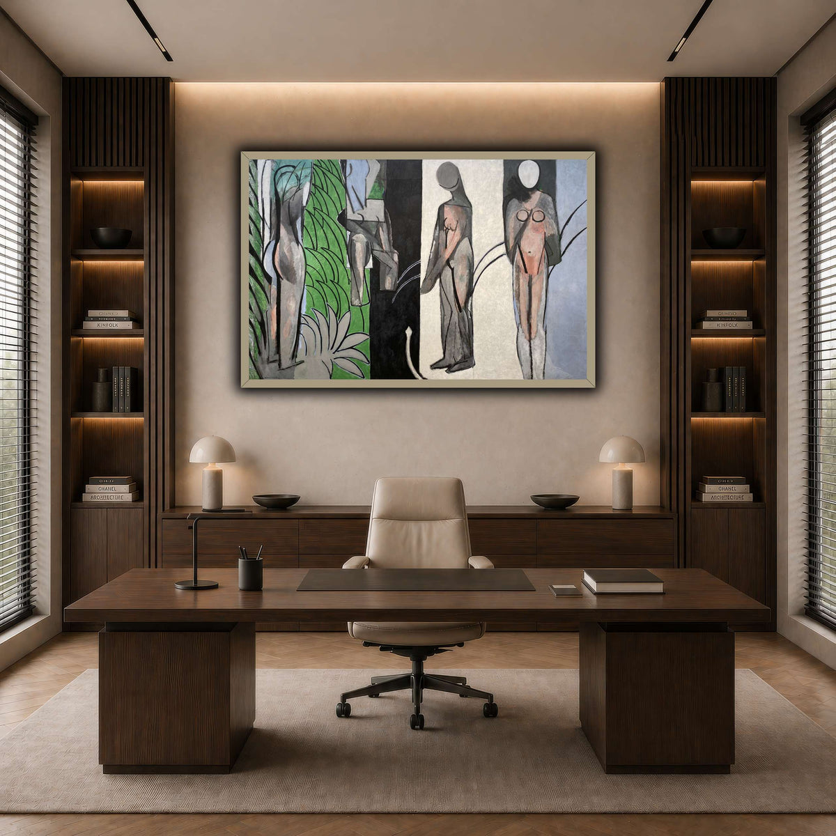 Bathers_by_a_River_Henri_Matisse dark neutral-office