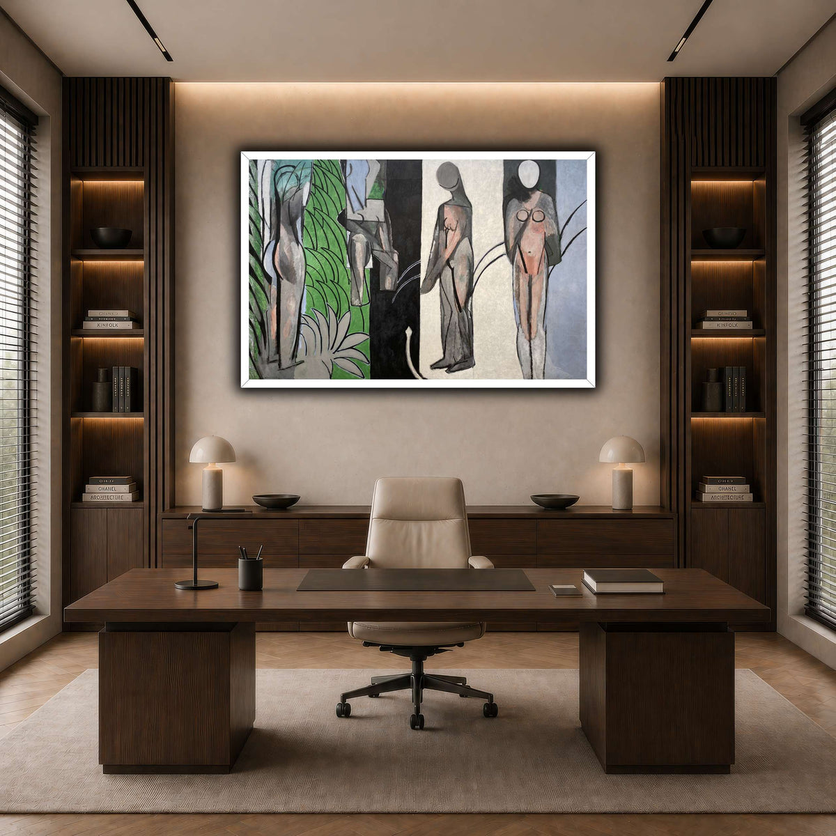 Bathers_by_a_River_Henri_Matisse dark neutral-office