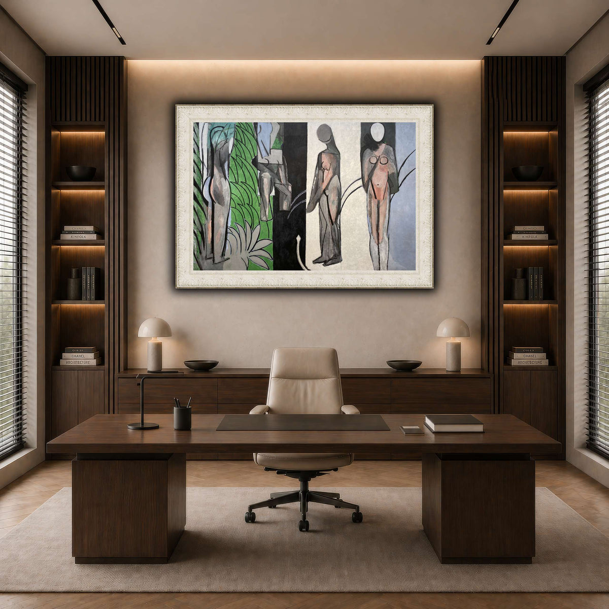 Bathers_by_a_River_Henri_Matisse dark neutral-office