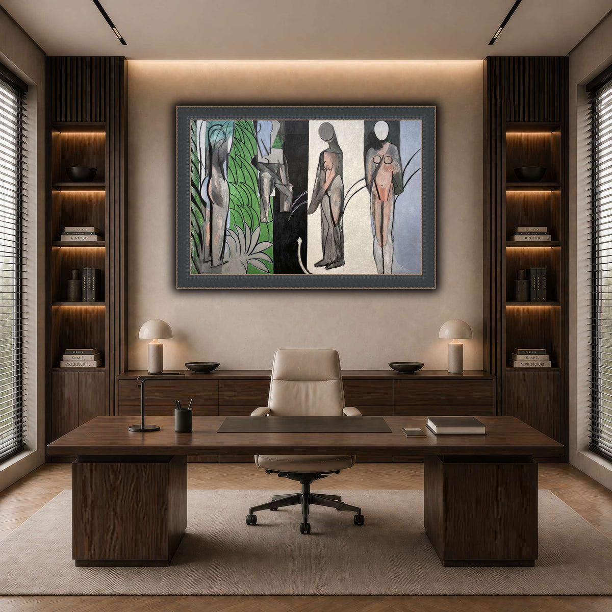 Bathers_by_a_River_Henri_Matisse dark neutral-office