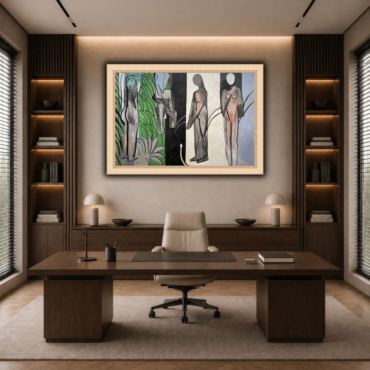 Bathers_by_a_River_Henri_Matisse dark neutral-office