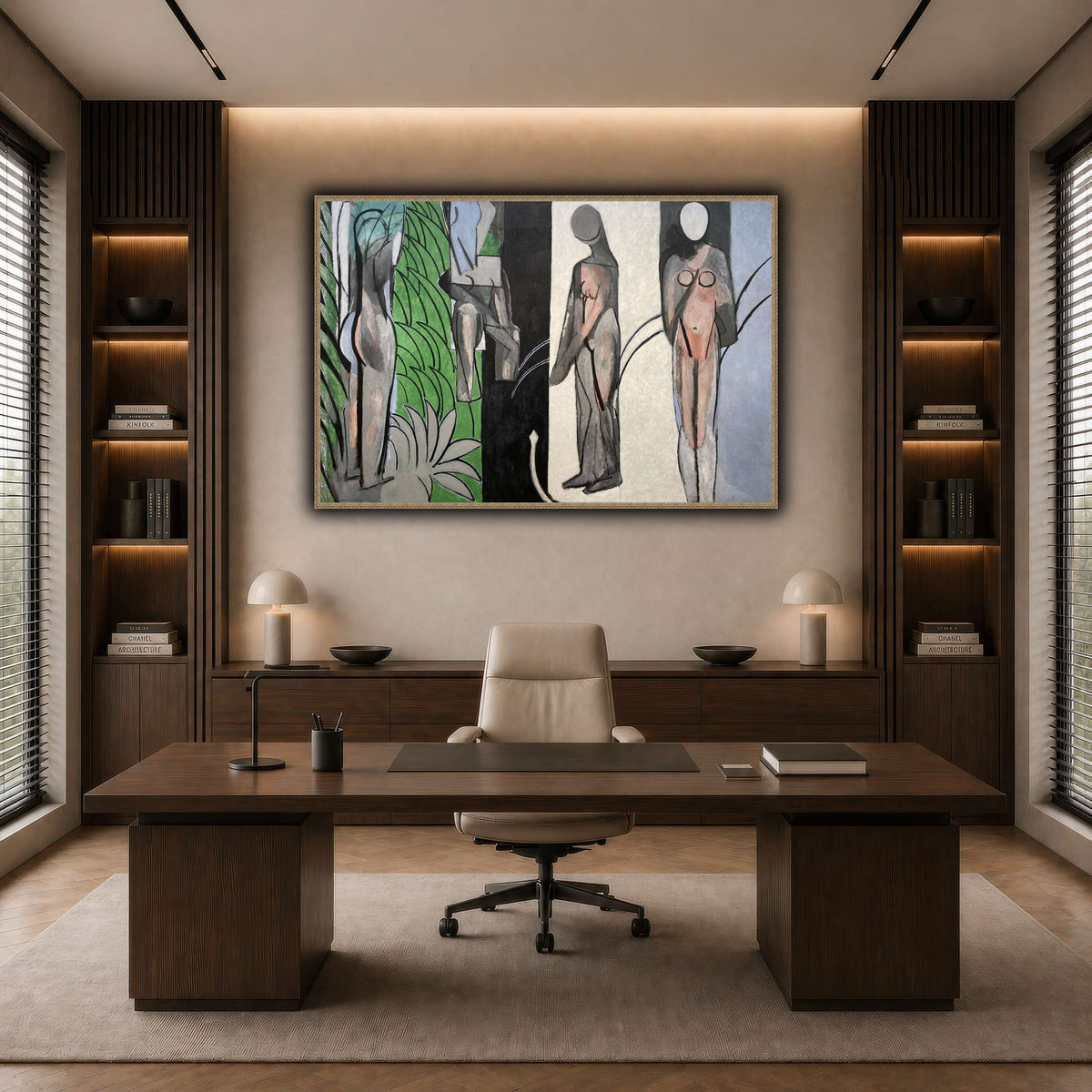 Bathers_by_a_River_Henri_Matisse dark neutral-office