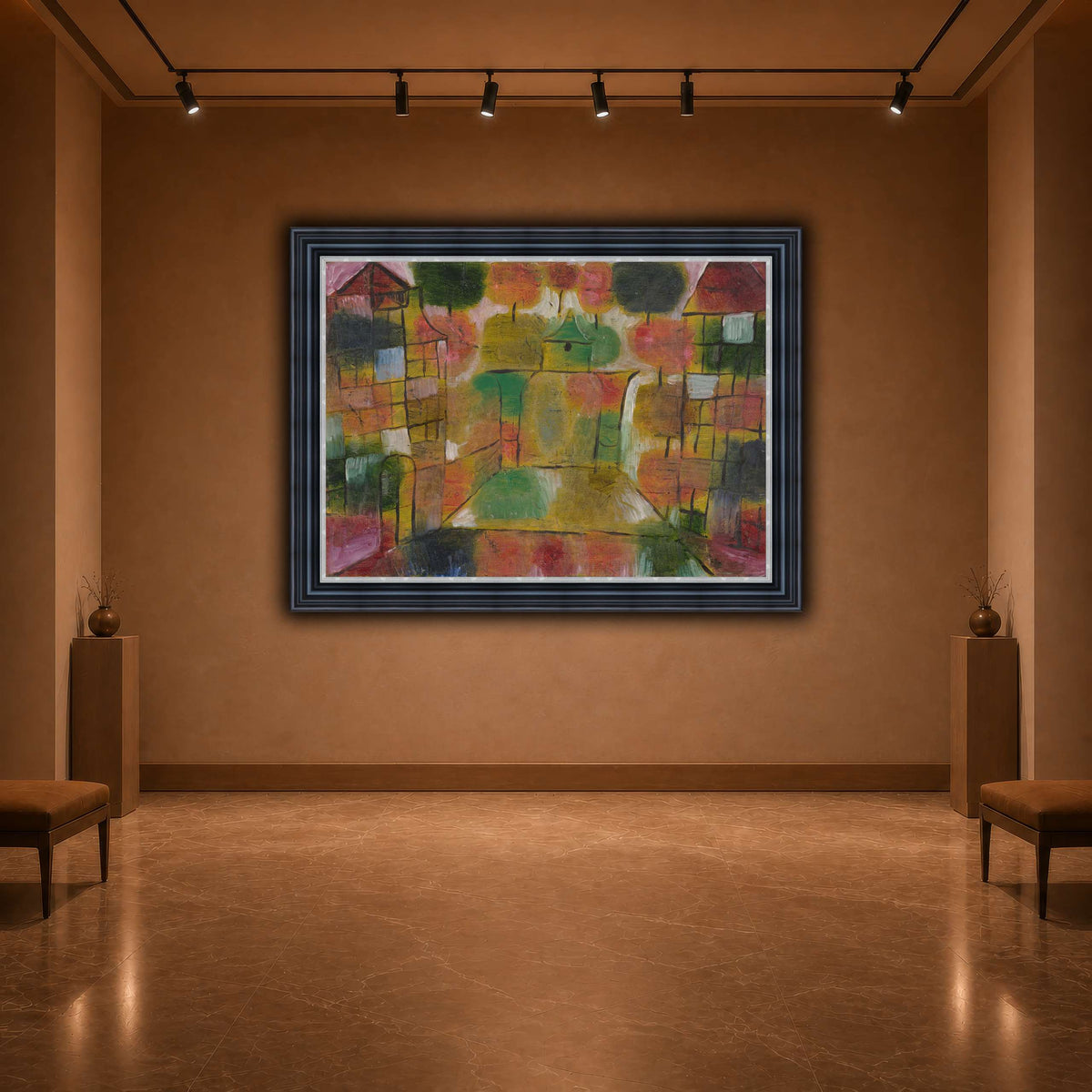 Baum-und-Architektur-Rhythmen-Tree-and-Architecture-Rhythms-1920_paul-klee warm-agallery