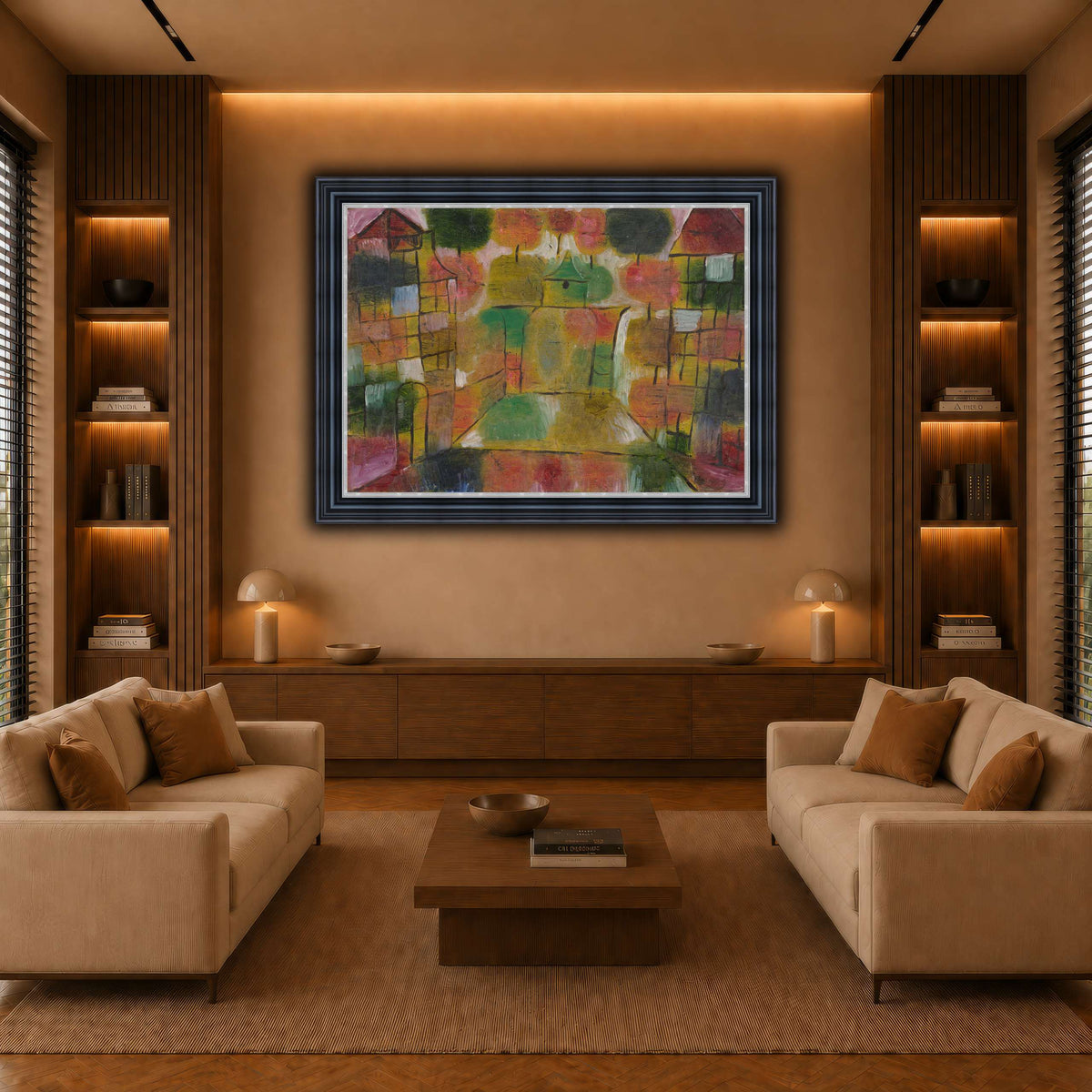 Baum-und-Architektur-Rhythmen-Tree-and-Architecture-Rhythms-1920_paul-klee warm-living-room
