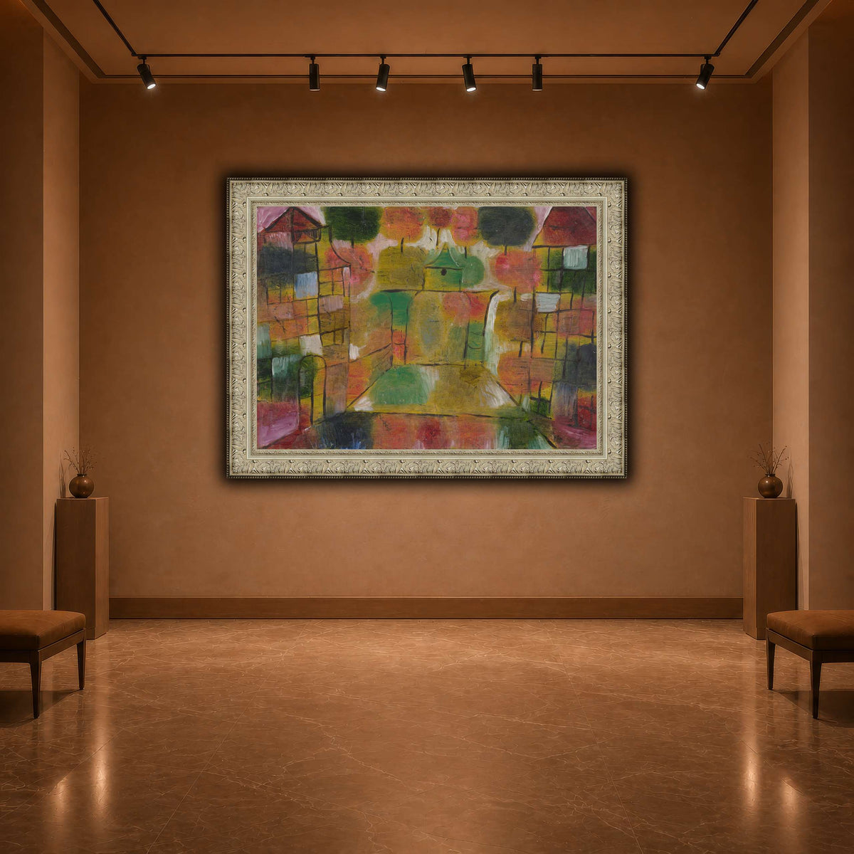 Baum-und-Architektur-Rhythmen-Tree-and-Architecture-Rhythms-1920_paul-klee warm-agallery