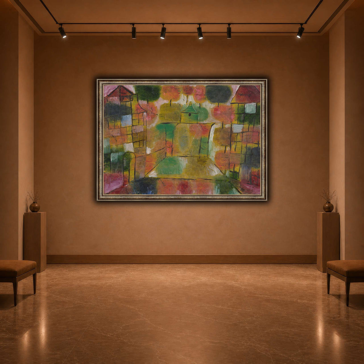 Baum-und-Architektur-Rhythmen-Tree-and-Architecture-Rhythms-1920_paul-klee warm-agallery