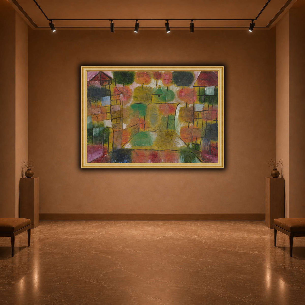 Baum-und-Architektur-Rhythmen-Tree-and-Architecture-Rhythms-1920_paul-klee warm-agallery