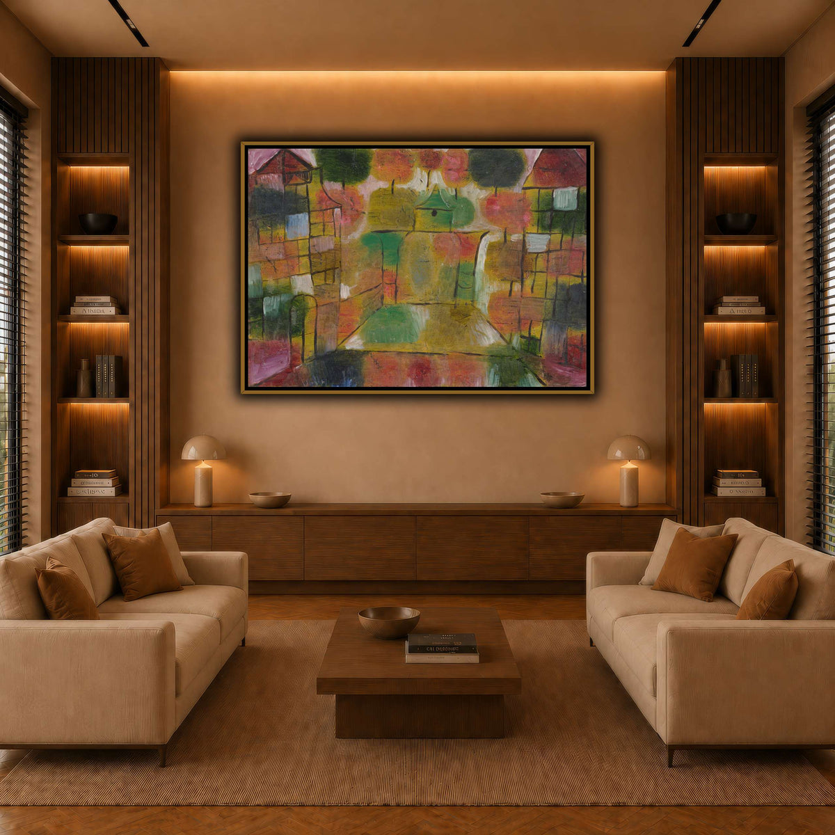Baum-und-Architektur-Rhythmen-Tree-and-Architecture-Rhythms-1920_paul-klee warm-living-room