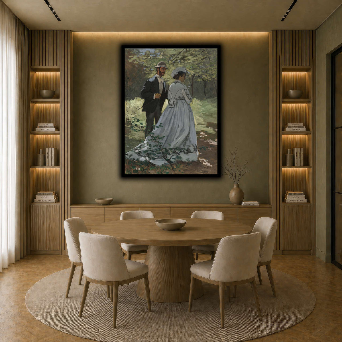 Bazille_and_Camille_ earth-dining room