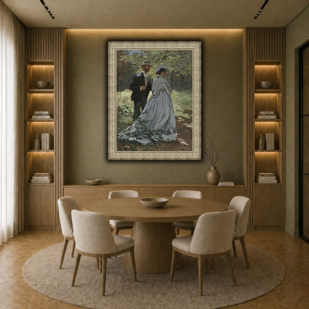 Bazille_and_Camille_ earth-dining room