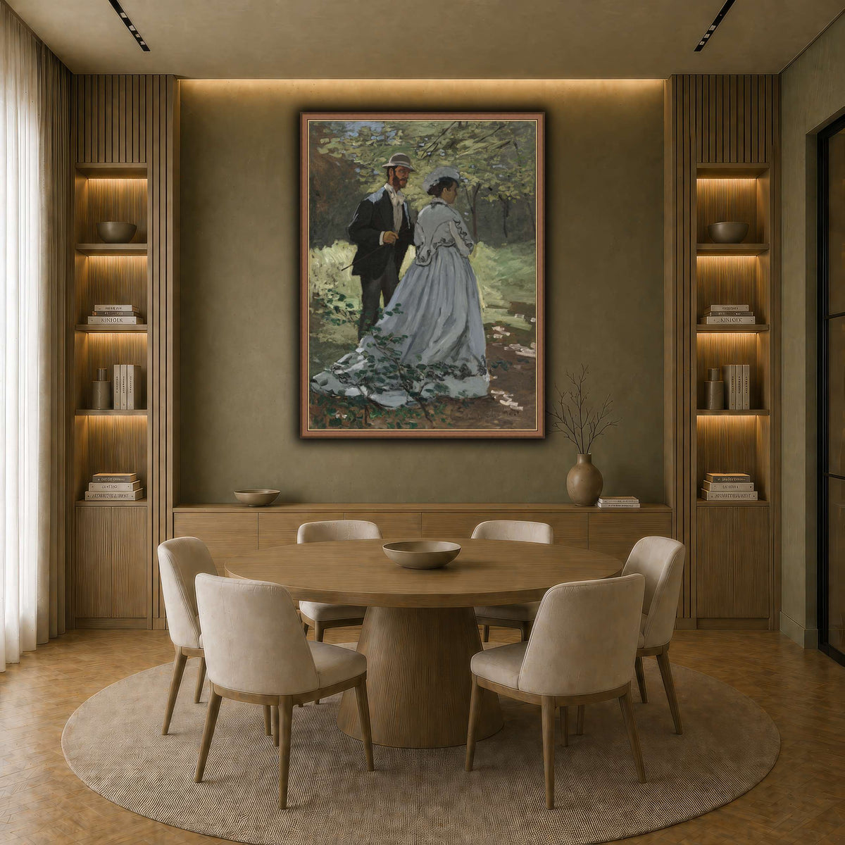 Bazille_and_Camille_ earth-dining room