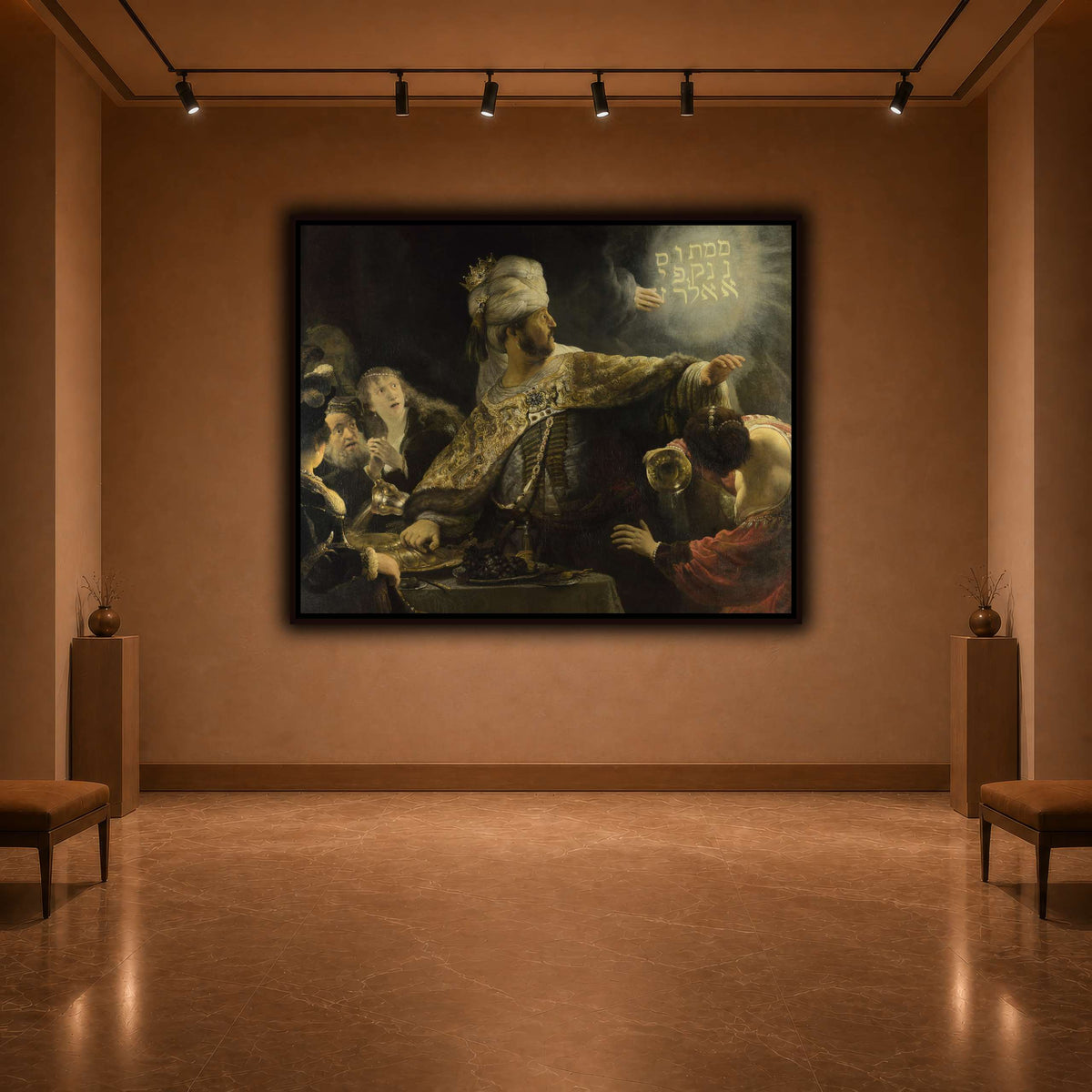 Belsazar_Rembrandt-van-Rijn warm-agallery