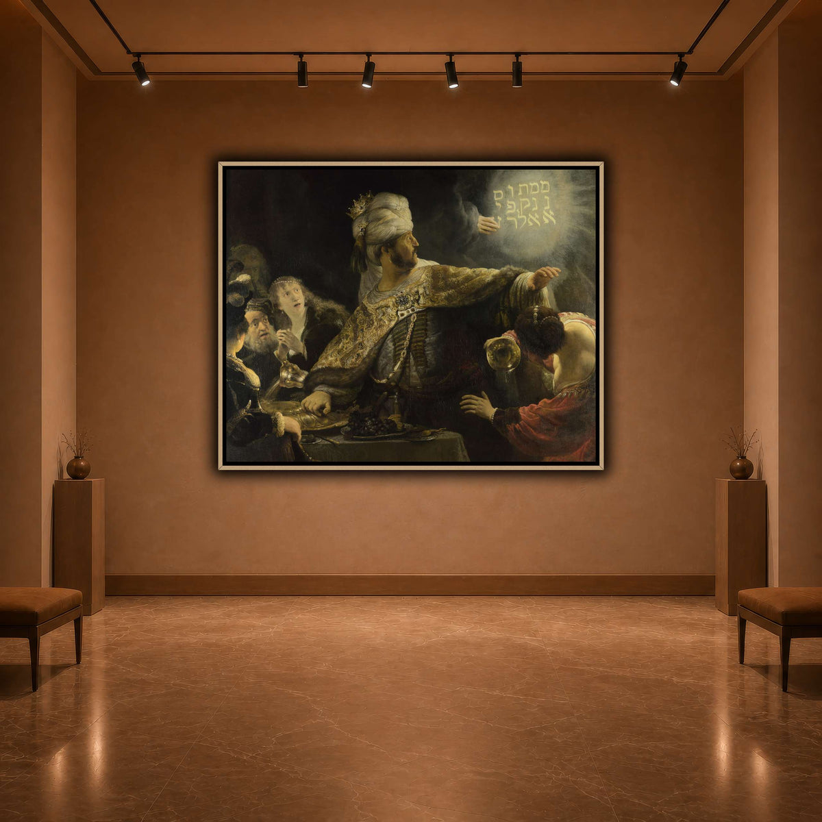 Belsazar_Rembrandt-van-Rijn warm-agallery