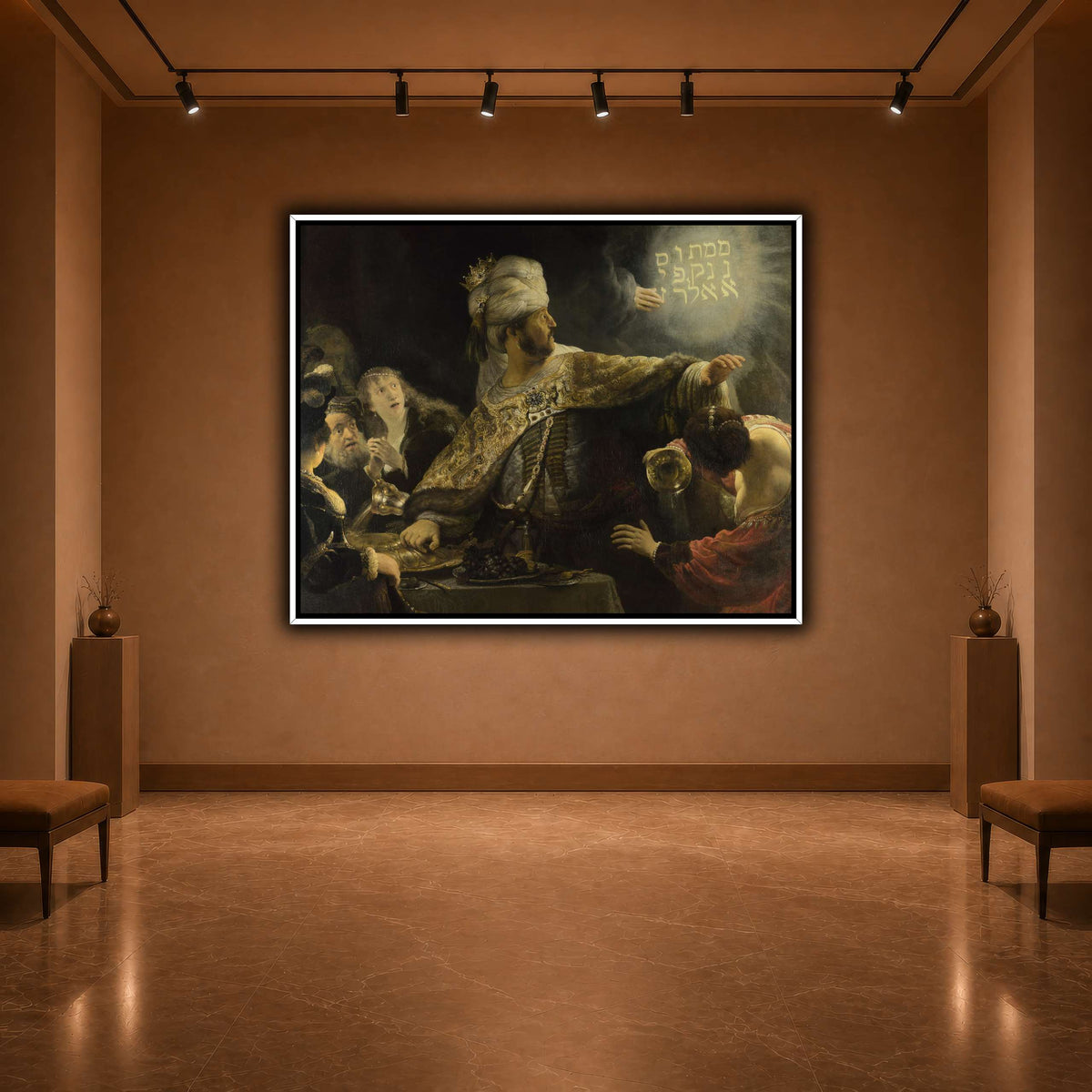Belsazar_Rembrandt-van-Rijn warm-agallery