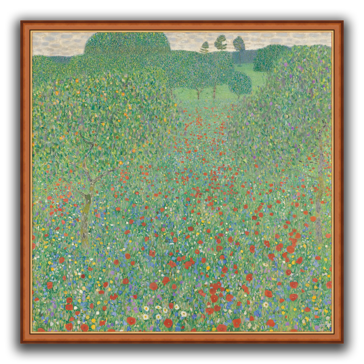 Blooming_Poppies_-_Klimt