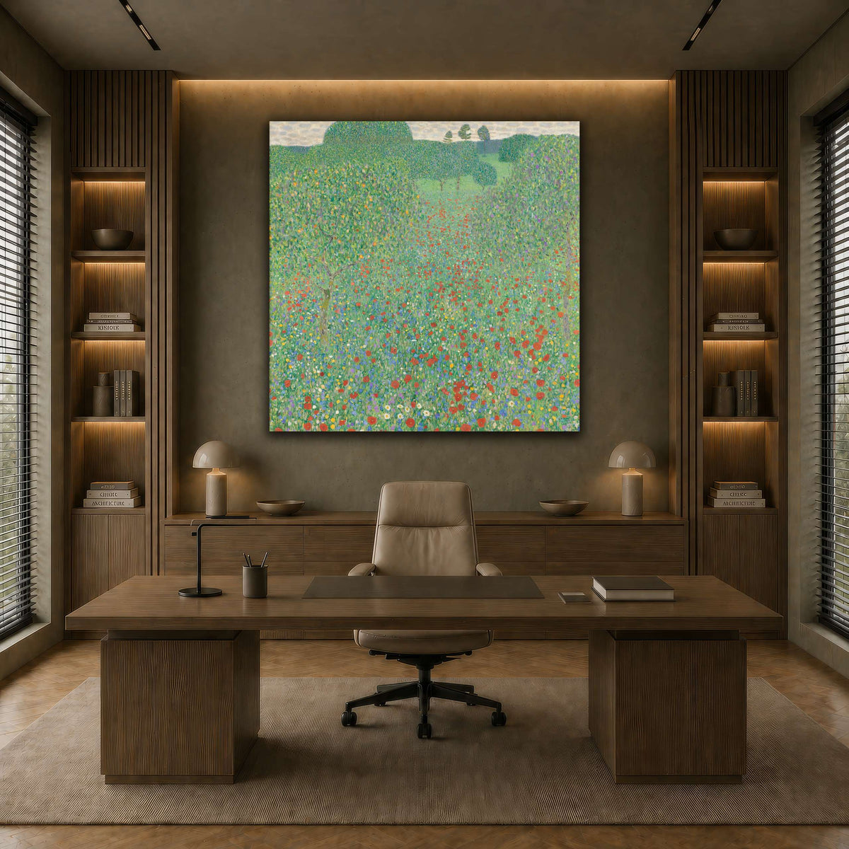 Blooming_Poppies_-_Klimt earth-office