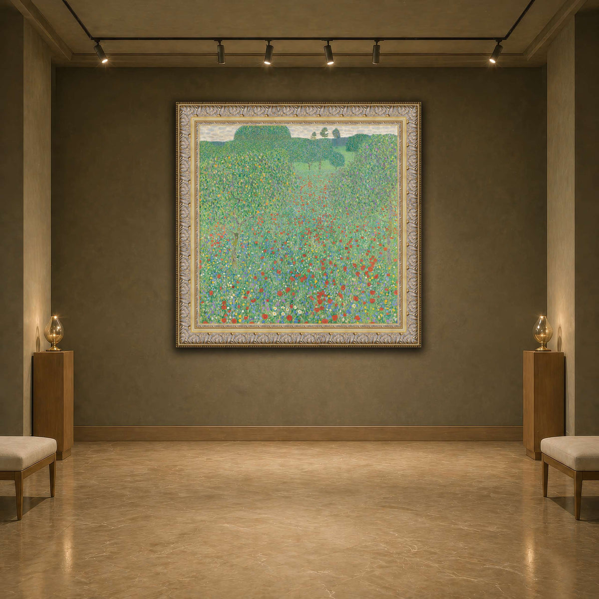 Blooming_Poppies_-_Klimt earth-agallery