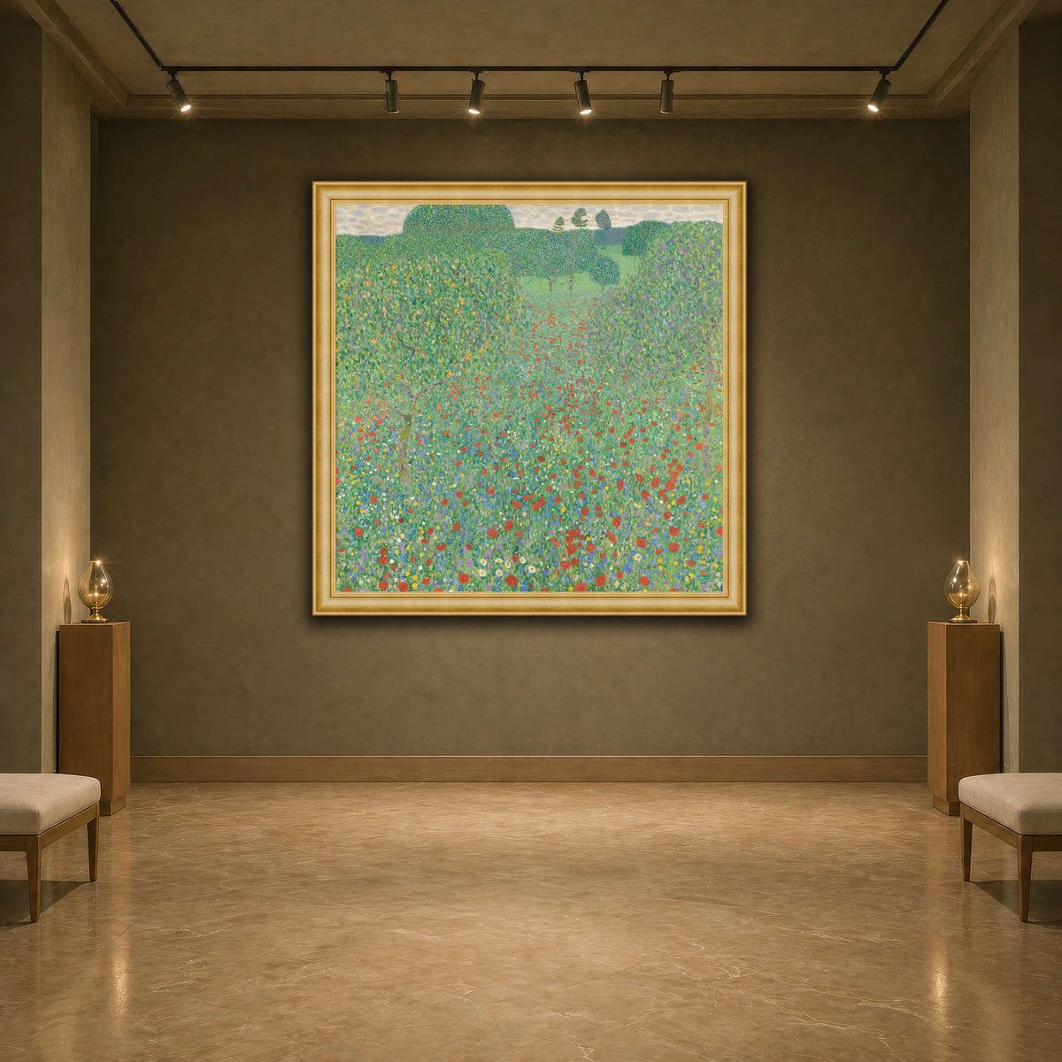 Blooming_Poppies_-_Klimt earth-agallery