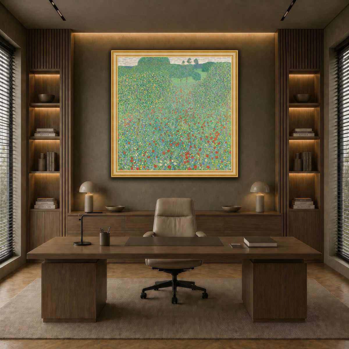 Blooming_Poppies_-_Klimt earth-office