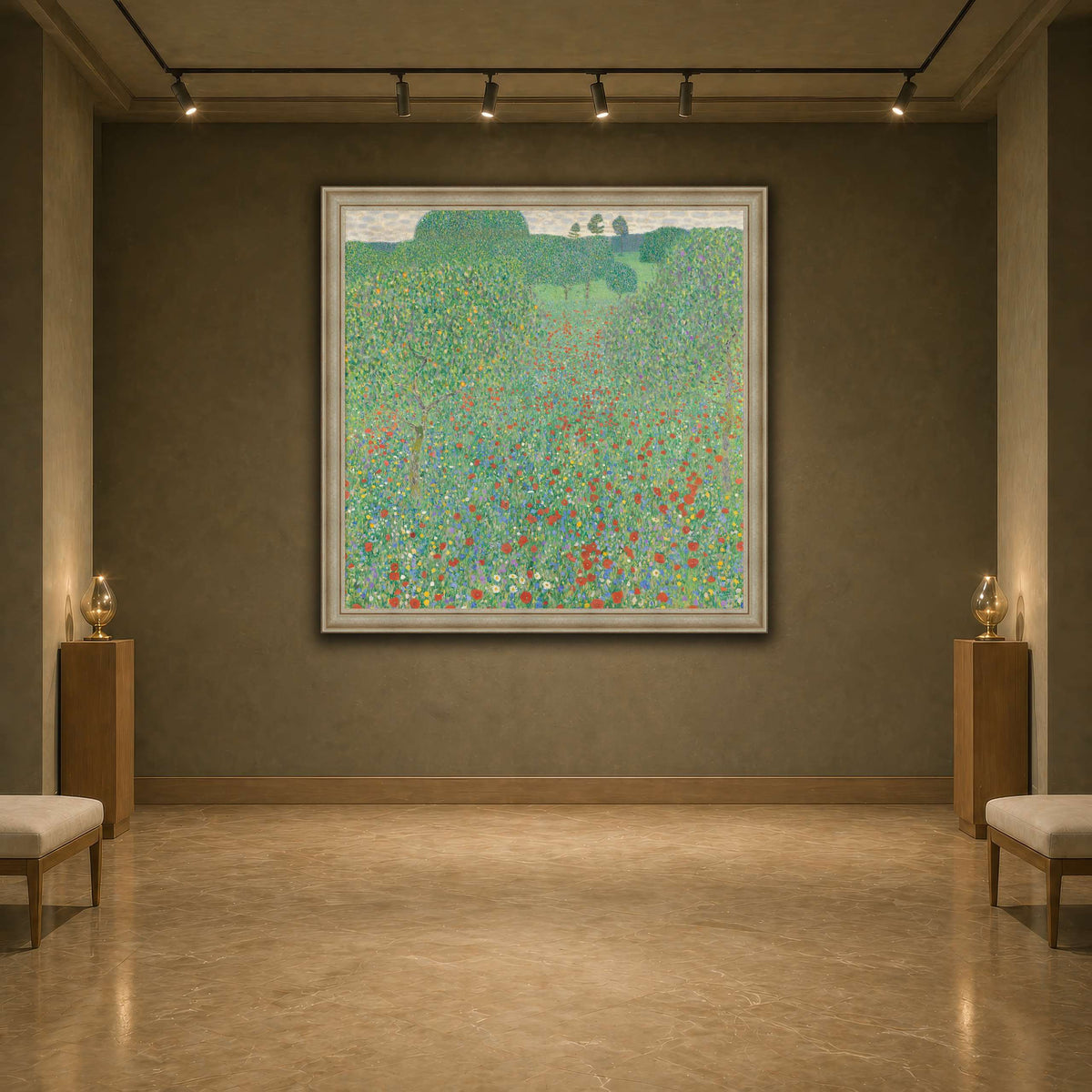 Blooming_Poppies_-_Klimt earth-agallery