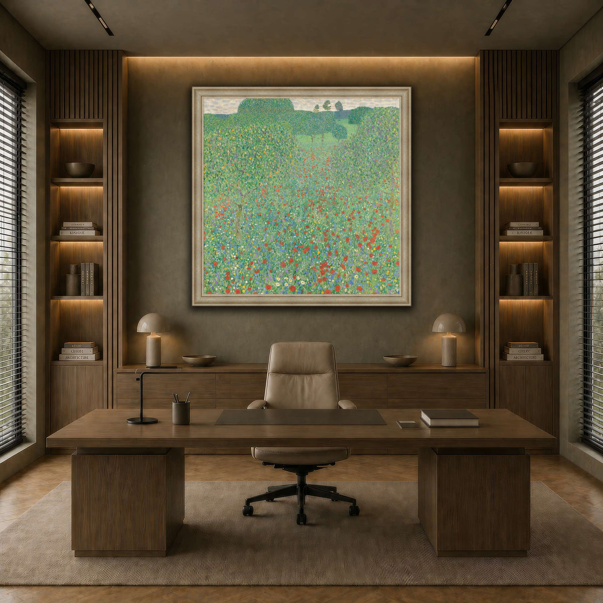 Blooming_Poppies_-_Klimt earth-office