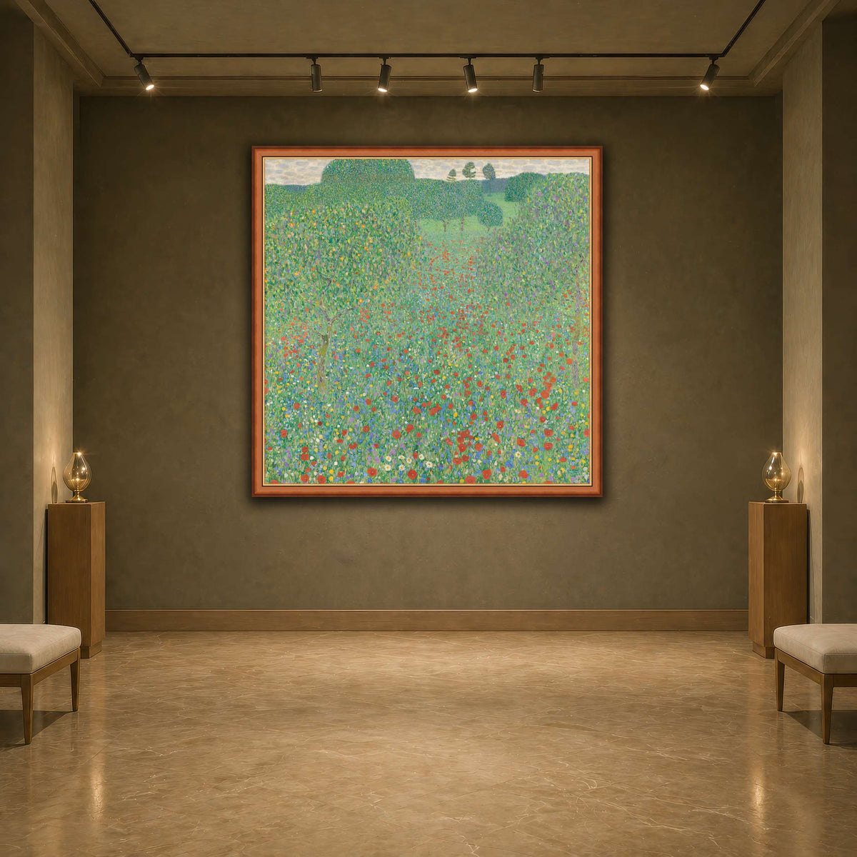 Blooming_Poppies_-_Klimt earth-agallery