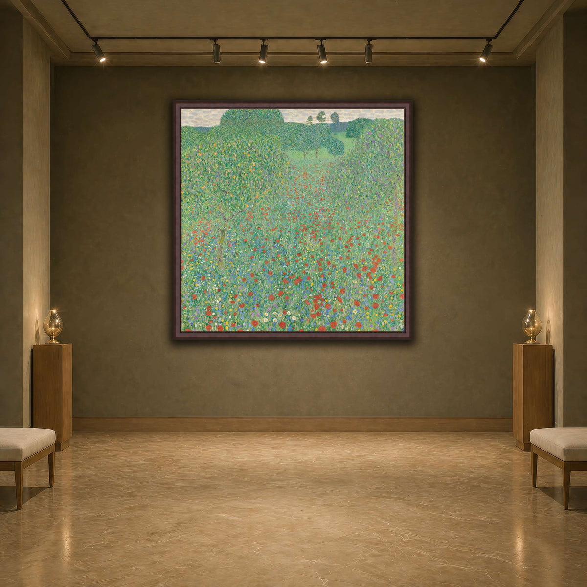 Blooming_Poppies_-_Klimt earth-agallery