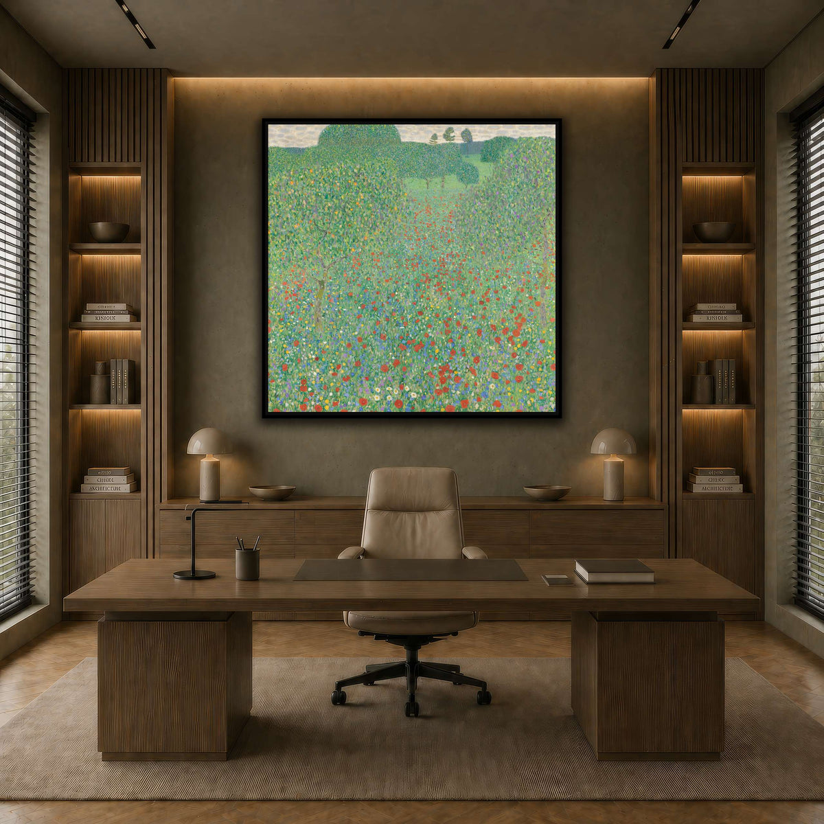 Blooming_Poppies_-_Klimt earth-office