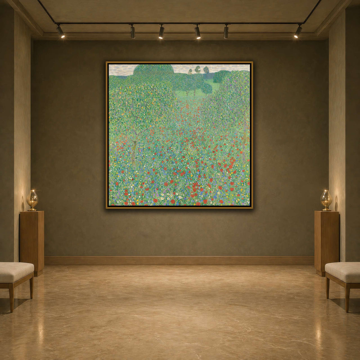 Blooming_Poppies_-_Klimt earth-agallery