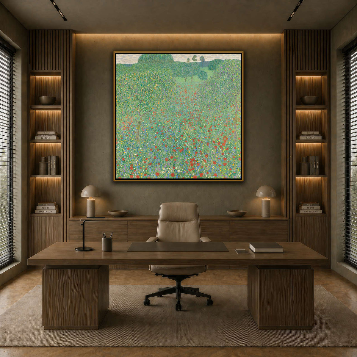 Blooming_Poppies_-_Klimt earth-office