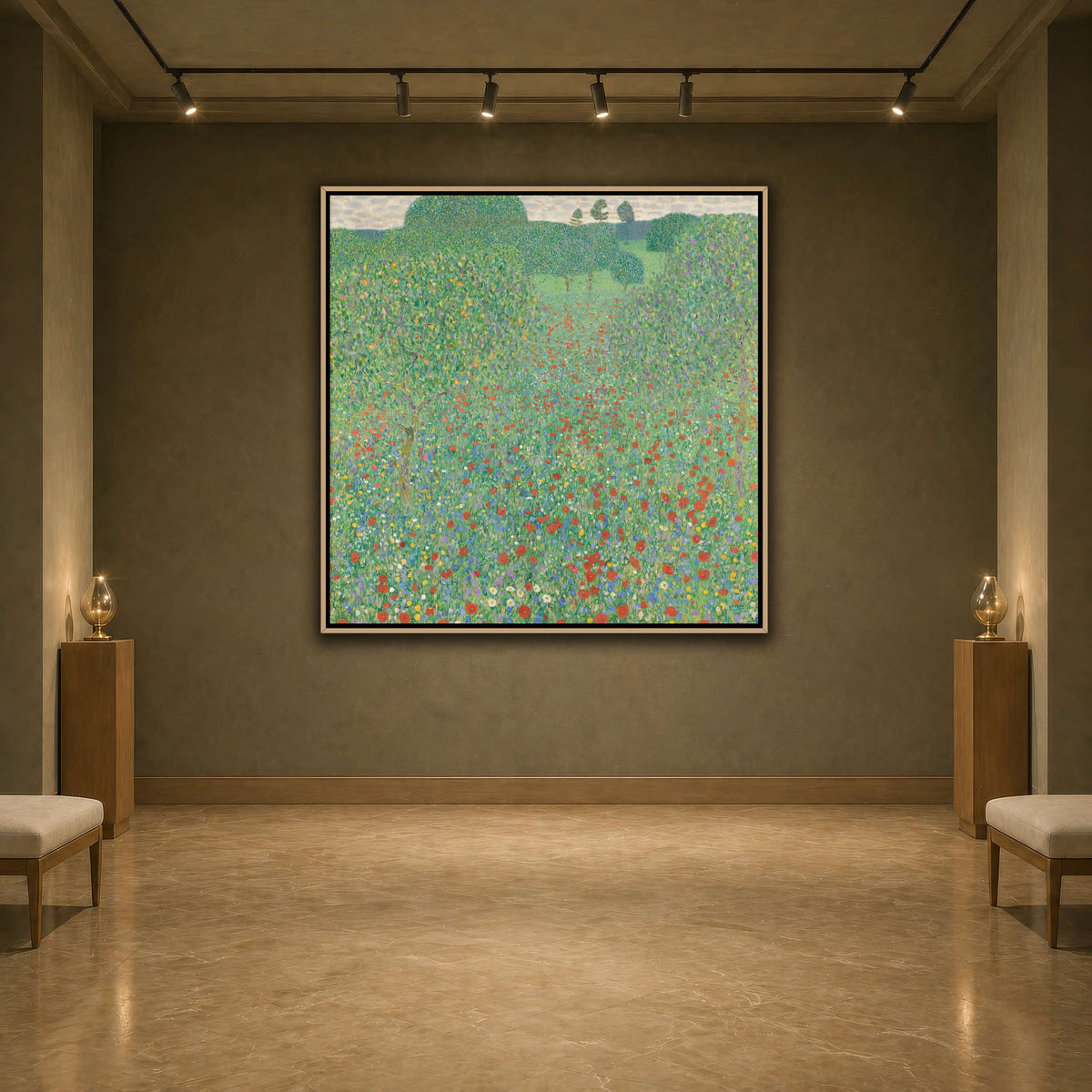 Blooming_Poppies_-_Klimt earth-agallery