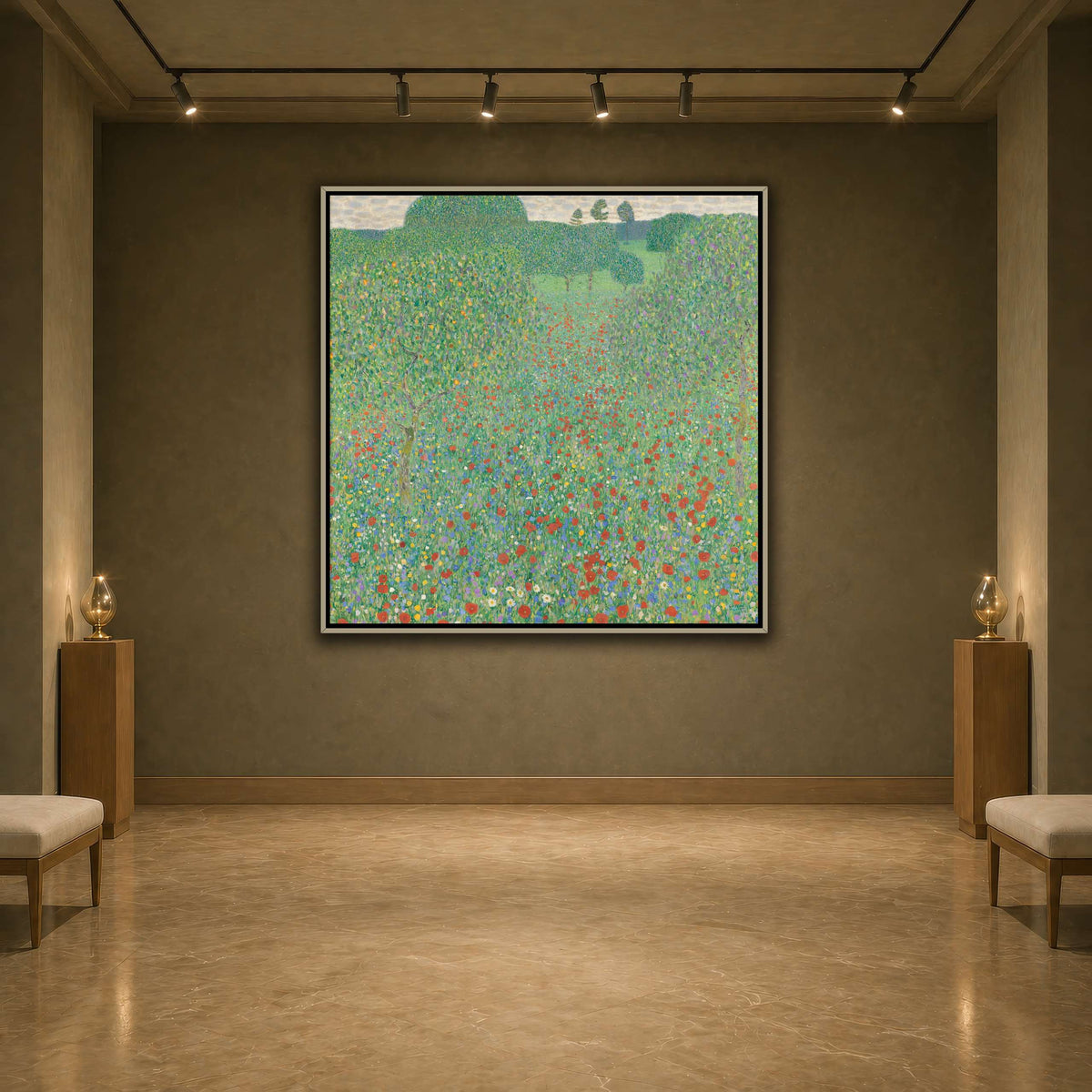 Blooming_Poppies_-_Klimt earth-agallery