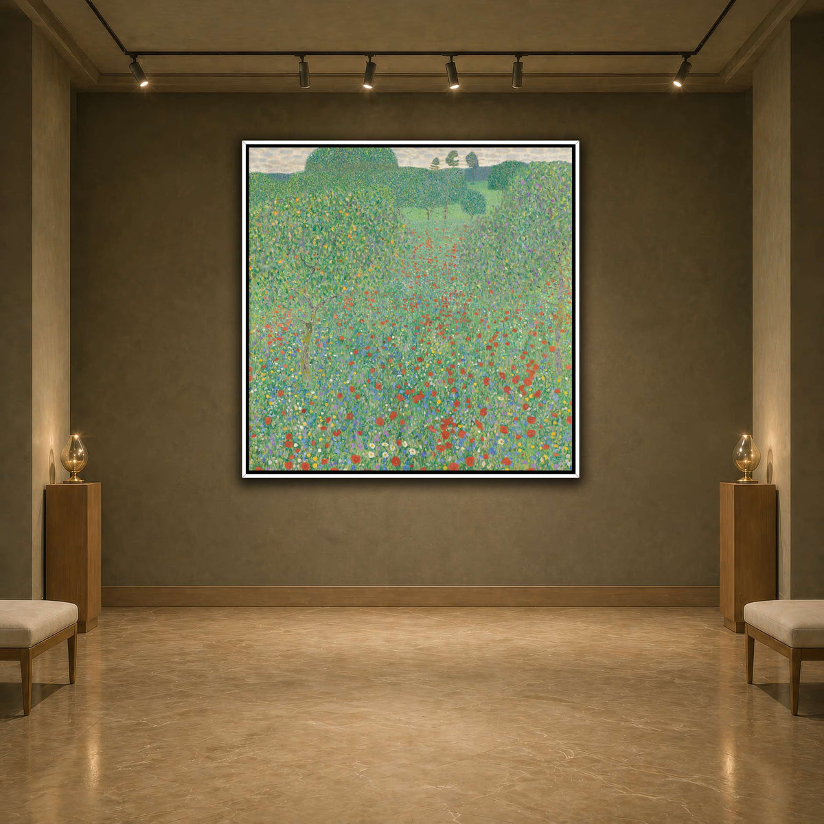 Blooming_Poppies_-_Klimt earth-agallery