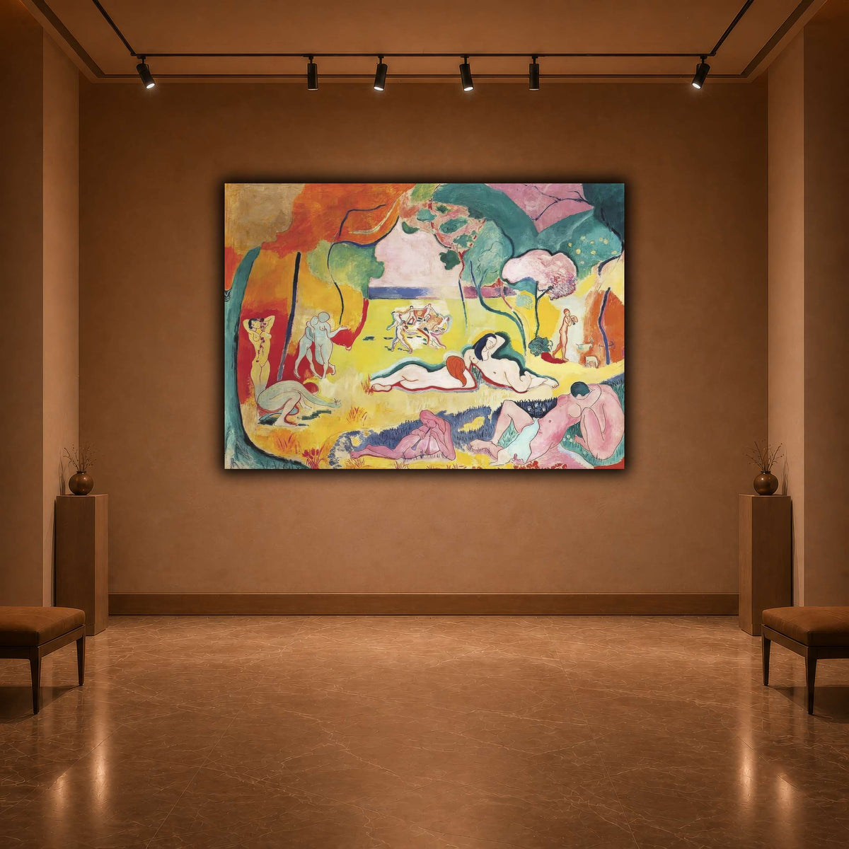Bonheur_Matisse_Henri_Matisse warm-agallery